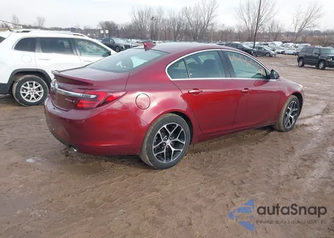 2017 Buick Regal Turbo Sport Touring z USA, uszkodzony, nr VIN 2G4GL5EX3H9153140